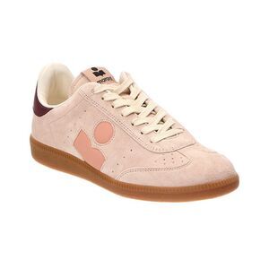 Isabel Marant Logo Suede Sneaker, Pink